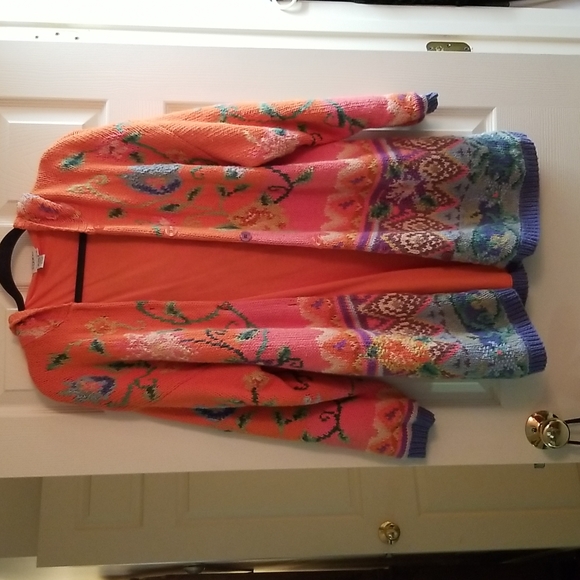 🥼 VINTAGE AUTUMN SWEATER JACKET - Picture 10 of 11